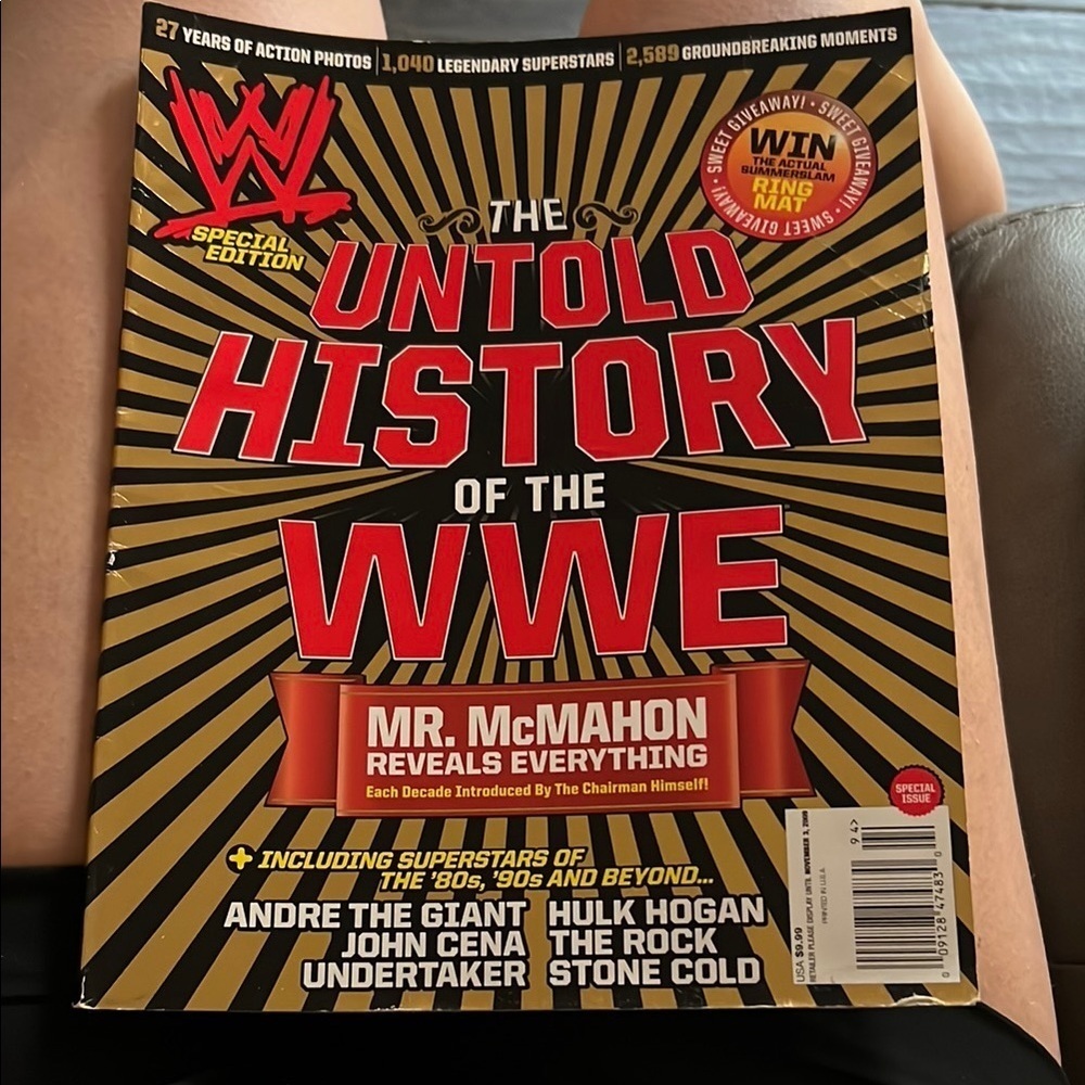 Untold History of WWE Magazine 2009